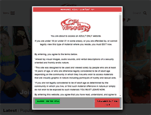 Tablet Screenshot of cplwrestling.com